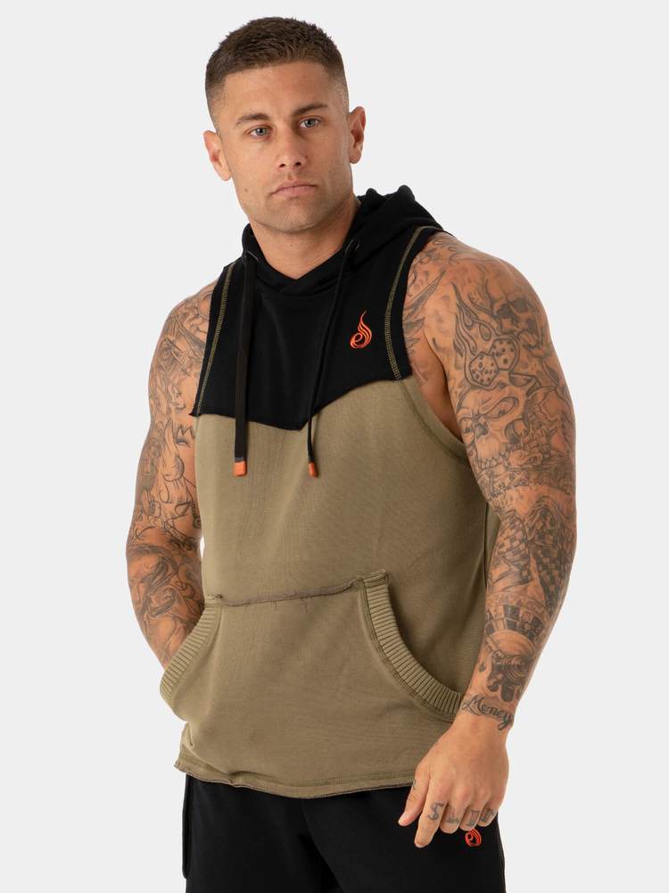 Ryderwear Utility Sleeveless Hoodie - Fitness Factory