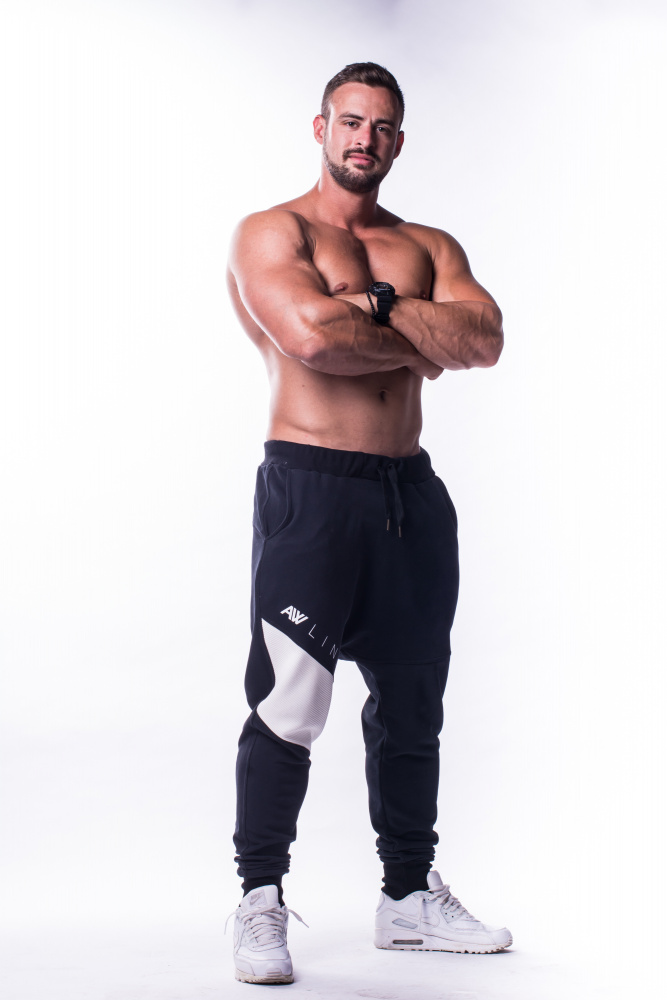 Спортивные брюки Drop crotch Pants 729