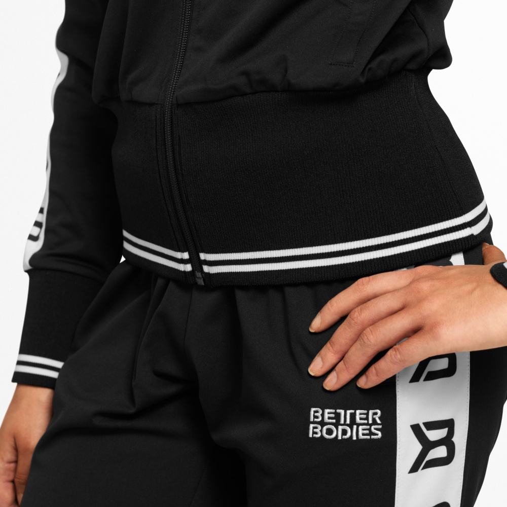 Better Bodies Chelsea Track Jacket Black M Fitness Factory